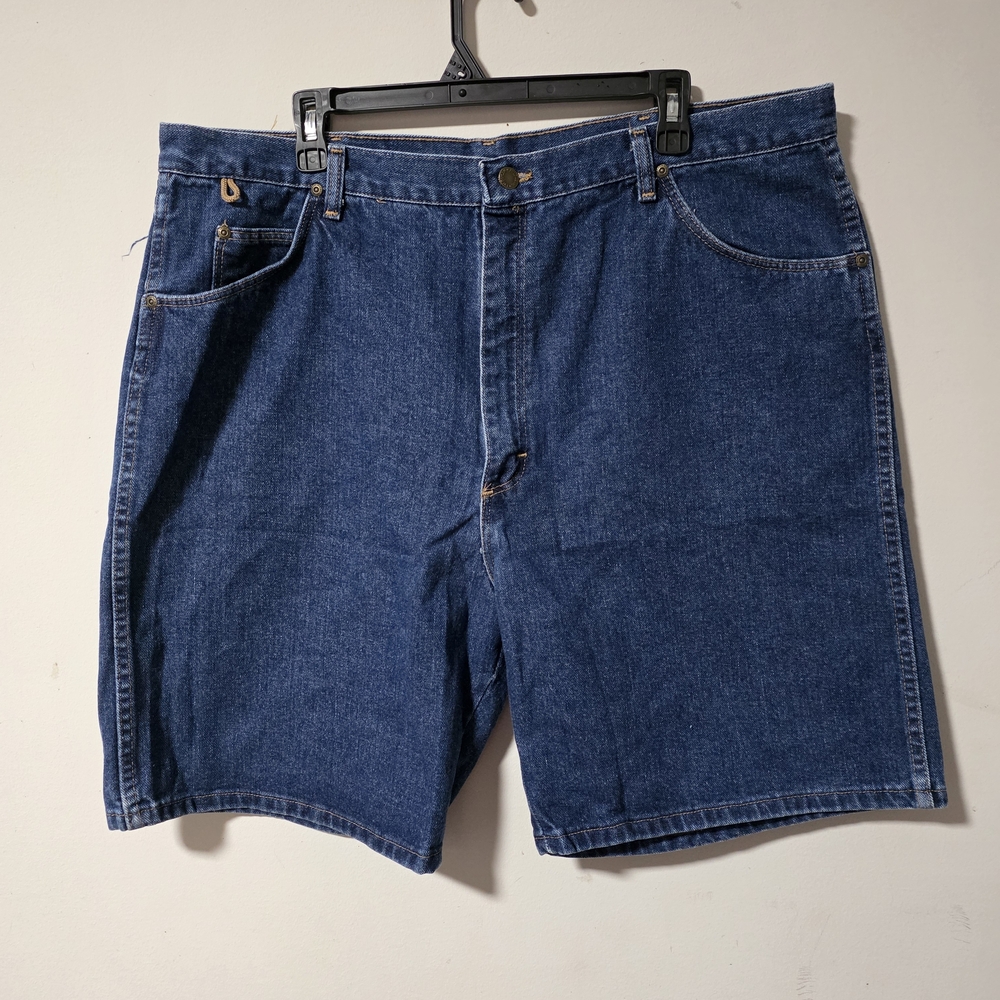 Wrangler Men's Deep Blue Denim Shorts